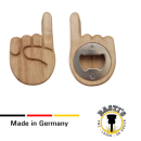 Flaschenöffner Zeigefinger